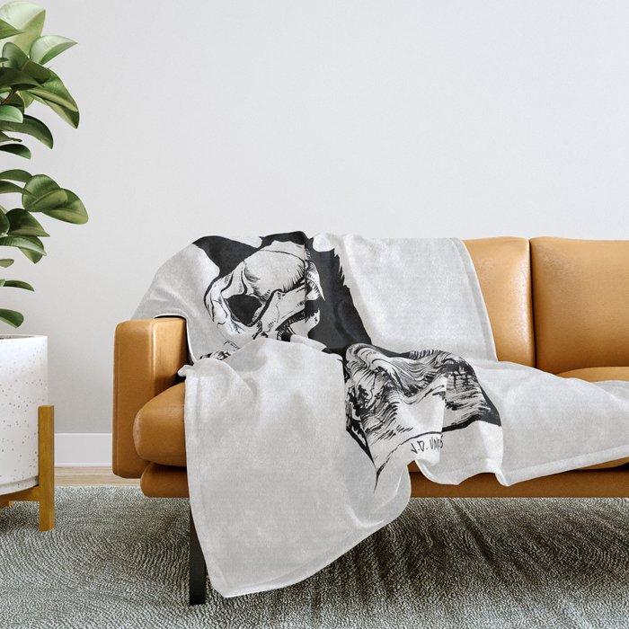 Black wolf sales outdoor blanket
