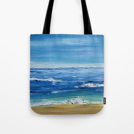 Acrylic Ocean Beach Tote Bag