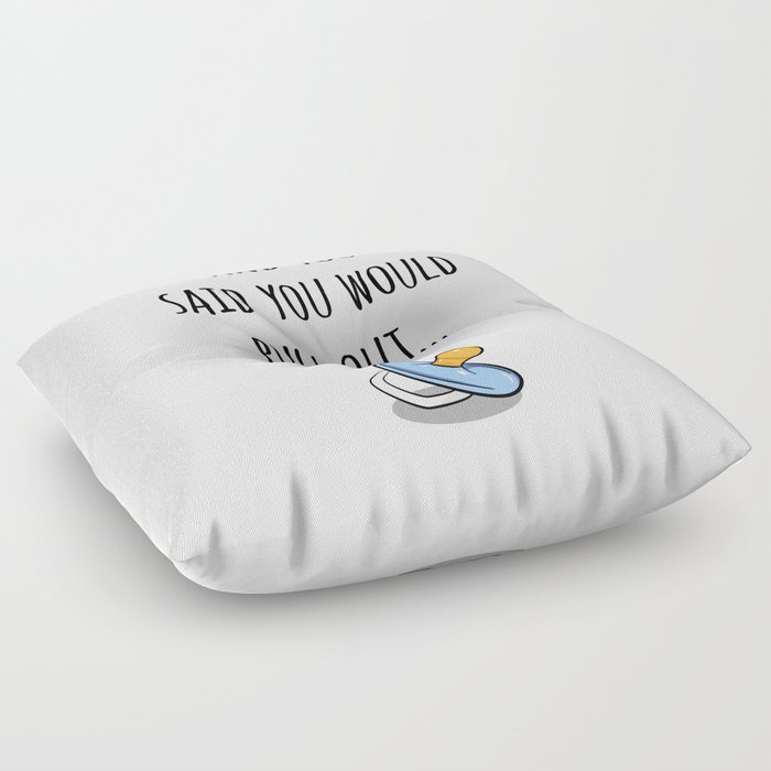 Oops Its a boy, funny pregnancy announcement Floor Pillow by joanandrose |  Society6