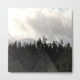 Winter Drama in the Cairngorm Mountains   Metal Print