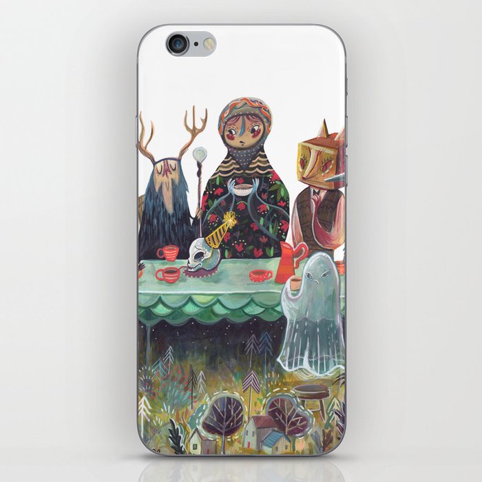 The Art of ruining conversation at dinner parties iPhone Skin