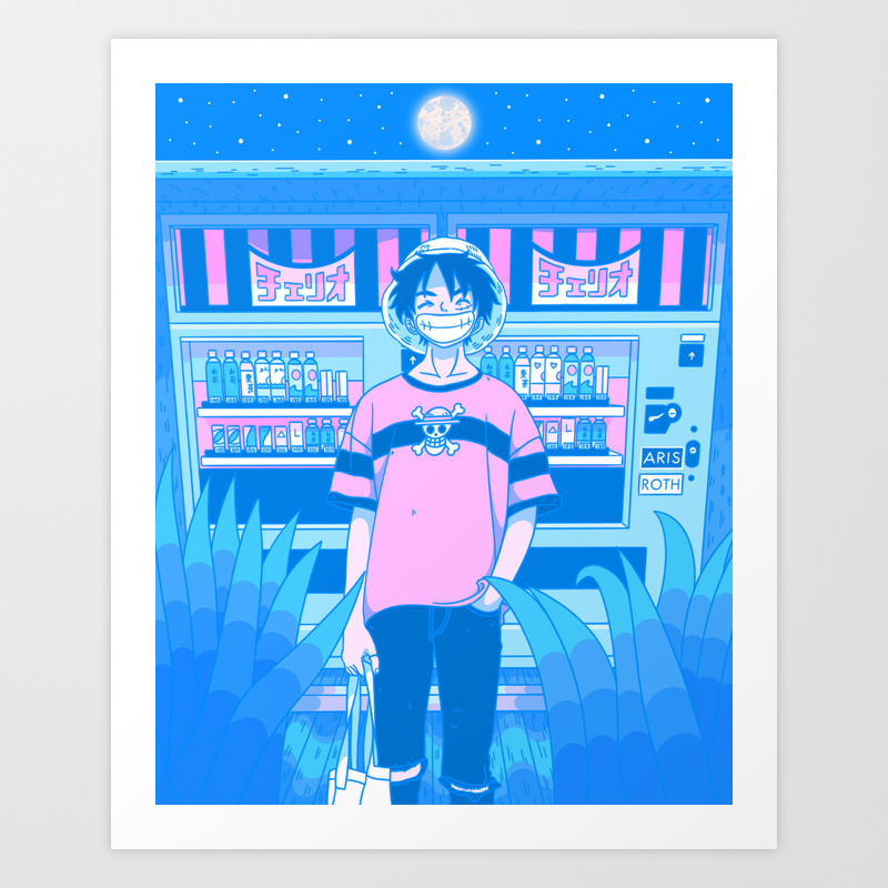 Tokyo Bf W Nostalgic Anime Hero Art Print By Arisroth Society6 ~anime pictures ~anime recommend ~normal pictures ~anime meme i do not own the pictures!!! tokyo bf w nostalgic anime hero art print by arisroth