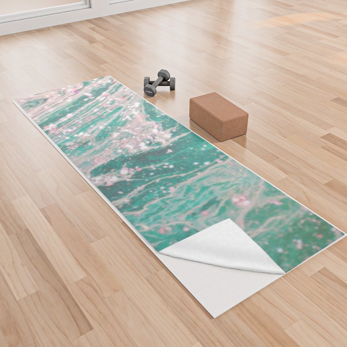 Abstract Flow Yoga Towel