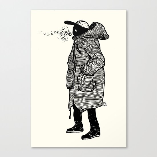 January Canvas Print