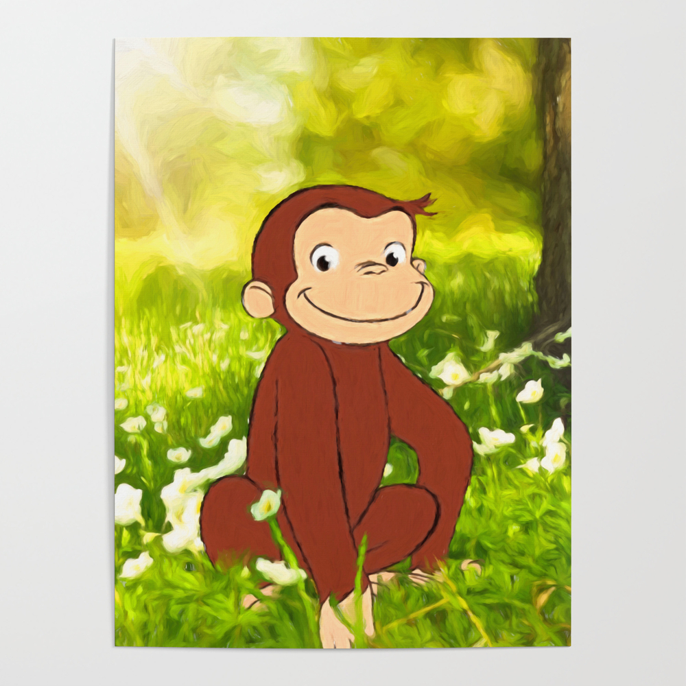 Monkeying Around Poster by presentmoments