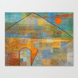 Paul Klee Ad Parnassum Canvas Print