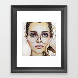 Face for NYC Framed Art Print