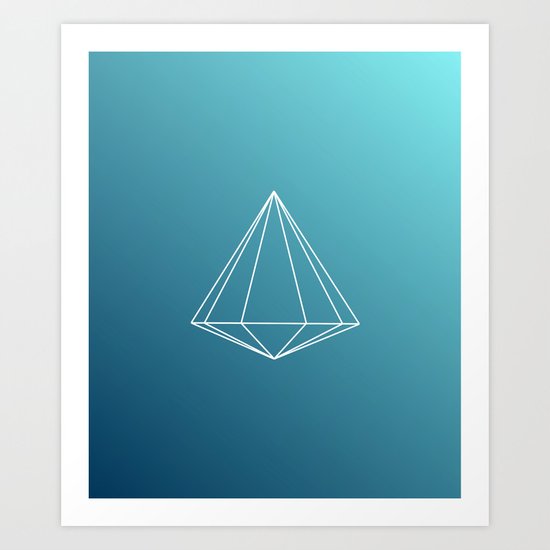 Geometry Art Print