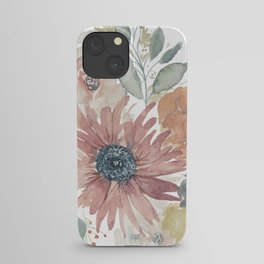 Fall Floral Bouquet iPhone Case