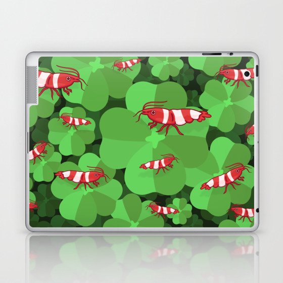 Clover Crystal Shrimp Laptop & iPad Skin