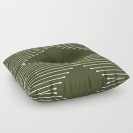 Geo (Olive Green) Floor Pillow