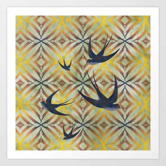 Swoop! Art Print