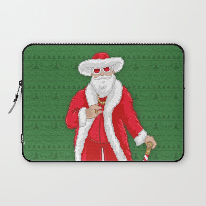 Big Pimpin' Santa Laptop Sleeve