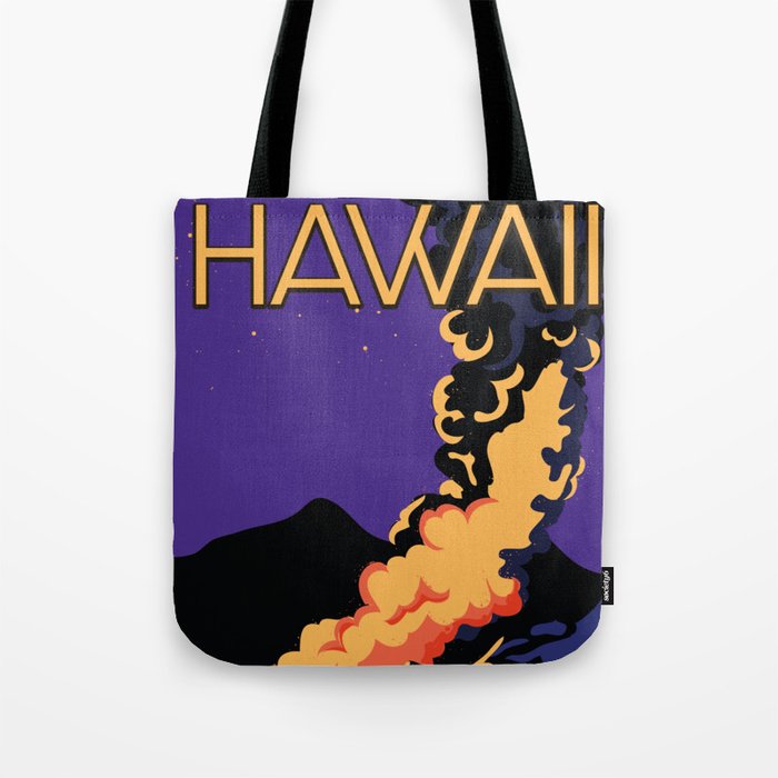Hawaii Vintage vacation print. Tote Bag