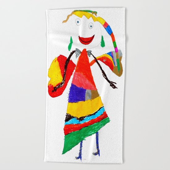 fly with me... Beach Towel