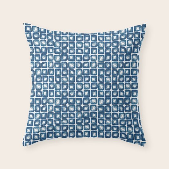 Azulejo Throw Pillow