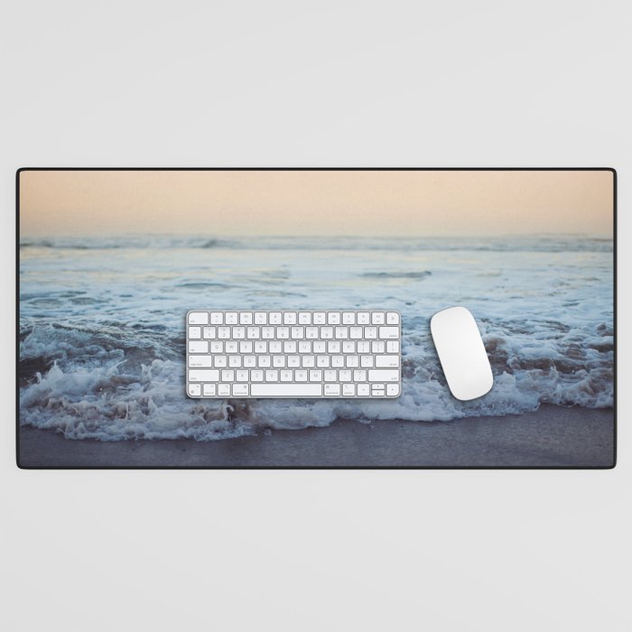 Crash into Me Desk Mat by Leah Flores Society6