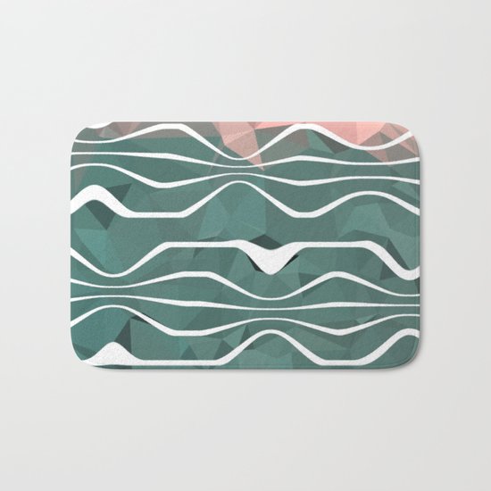 In Between #1 #society6 #art Bath Mat