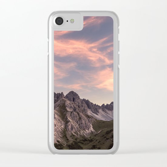 Alpine Journey Clear iPhone Case
