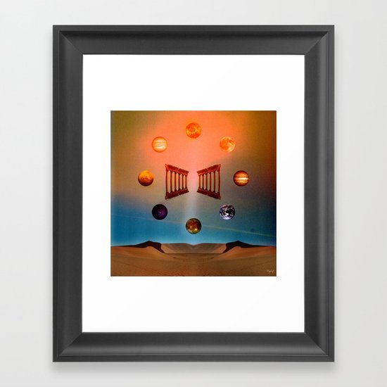 Convergence Framed Art Print