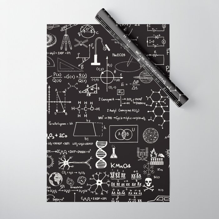 Science Madness Wrapping Paper