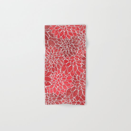 Floral Abstract 20 Hand & Bath Towel