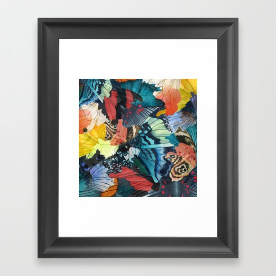 Fallen Framed Art Print