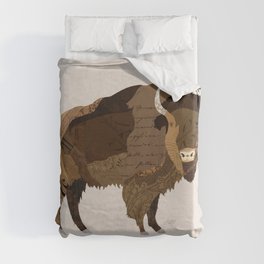 Buffalo Collage Duvet Cover