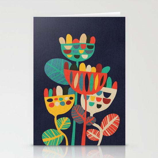 Wild Flowers Stationery Cards