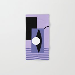 Purple Vivid Painting Hand & Bath Towel