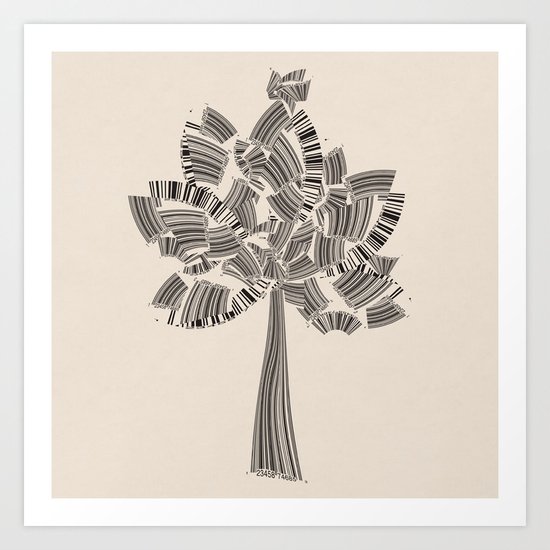 UPC Tree Art Print