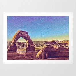 Delicate Arch, Arches NP Art Print
