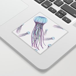 Jellyfish Pattern  Sticker