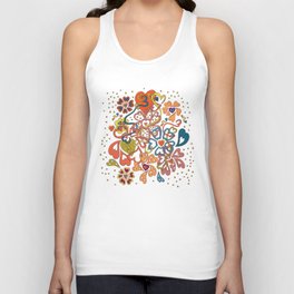 Hearts Hearts Hearts Entwined Unisex Tank Top