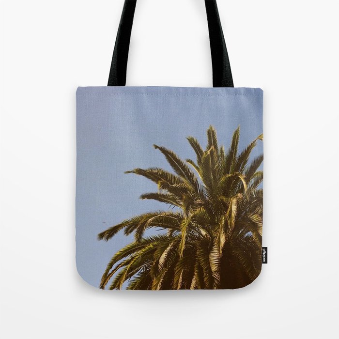 Peek-a-Boo Palm Tree Tote Bag