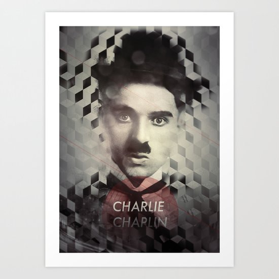 Charlie Chaplin Art Print