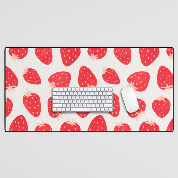 Strawberry Madness Desk Mat