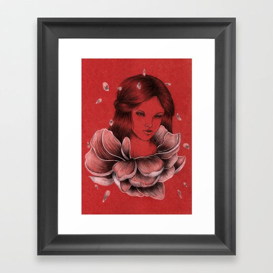 Peony III Framed Art Print