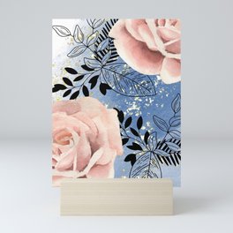 Roses and Botanicals Mini Art Print