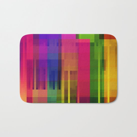 pushin' color Bath Mat