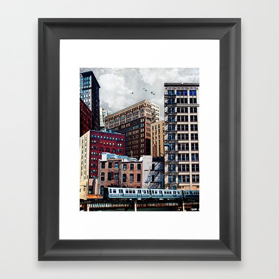 Rooftop #7 Framed Art Print