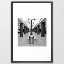 Underground Station - Brandenburg Gate - Berlin Framed Art Print