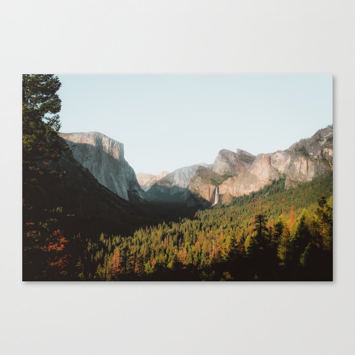 Yosemite at Sunset Canvas Print