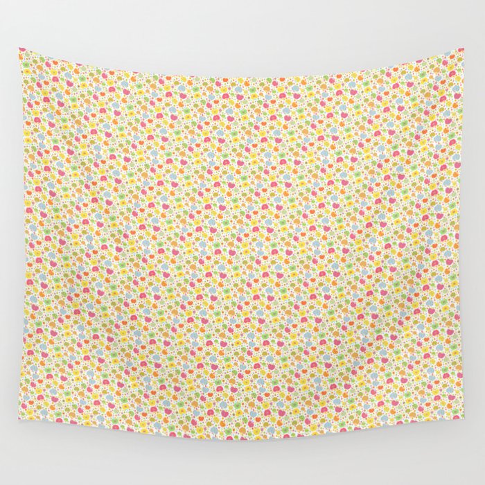 apple party Wall Tapestry