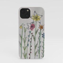 dainty flowers iPhone Case