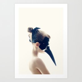 Bird Girl Art Print