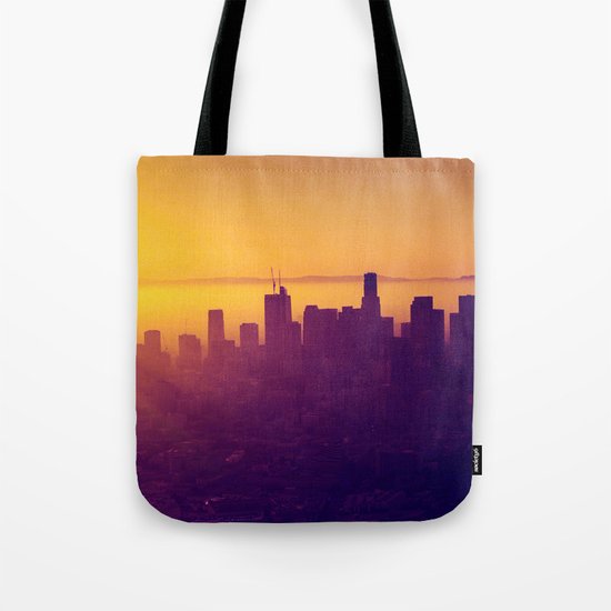 Los Angeles at Sunset Tote Bag