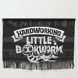 Hardworking Little Bookworm Cute Kids School Wall Hanging