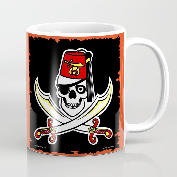 Shriner Pirate (no letters) Coffee Mug