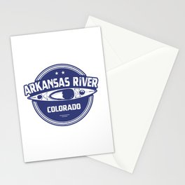 Arkansas River Colorado Stationery Card